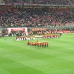 Spiel AC Milan - AS Roma - Vor Spielbeginn