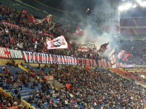AC MIlan - Curva Sud - Pyro