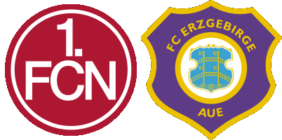 1. FC Nürnberg - Erzgebirge Aue